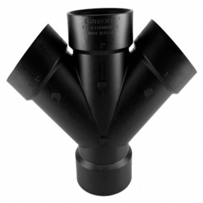 ABS DoubleWye 11/2inHub