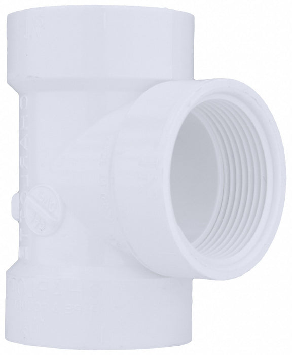 PVC Tee 1 1/2 in  1 1/2 in Hub