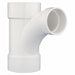 PVC Double Wye 6 in Hub 6 in Hub