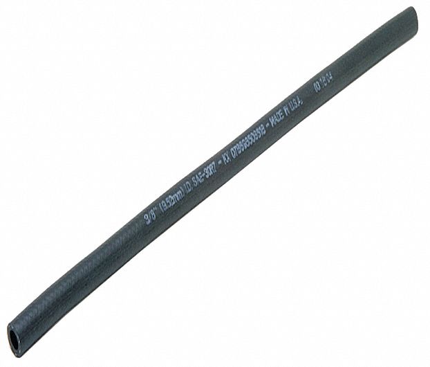 Fuel Hose 3/8 ID x 25 ft L Black