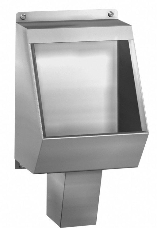 Washout Prison Urinal Back Spud SS