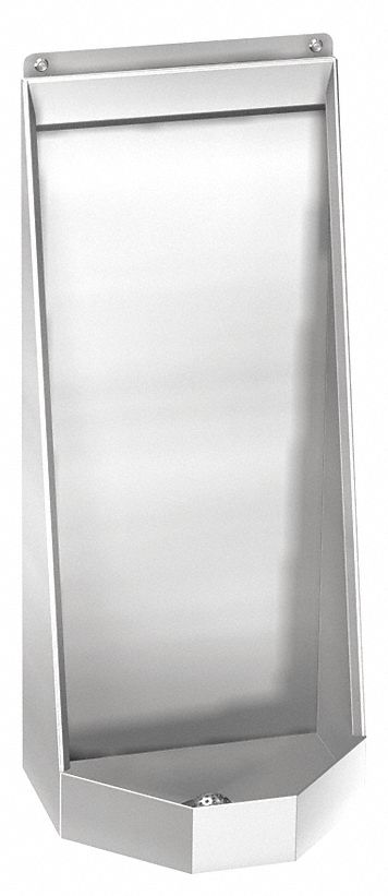 Washout Prison Urinal Back Spud SS