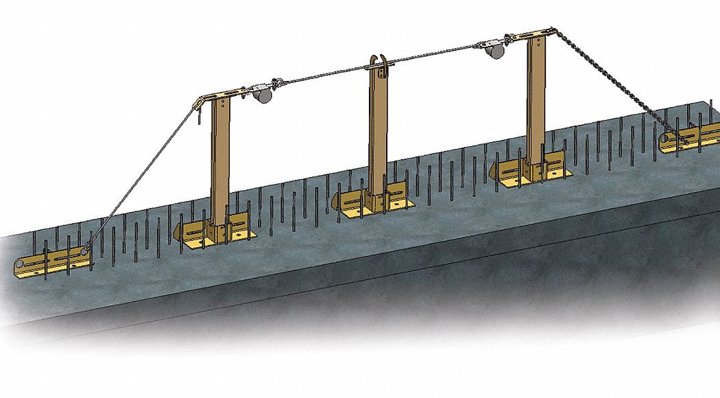 Temporary Horizontal Lifeline