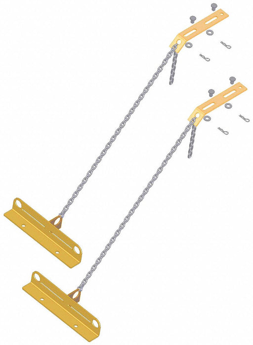 Horizontal Lifeline Tie Brackets