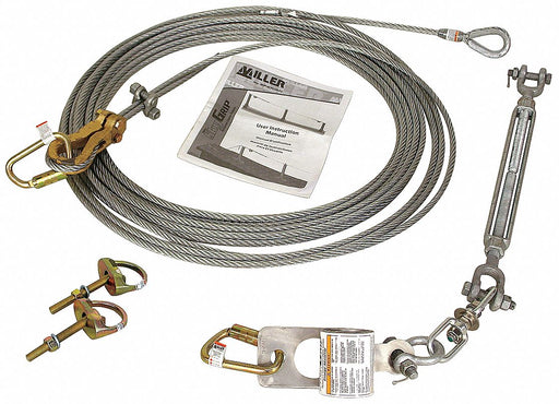 K8306 Horizontal Lifeline Kit 60 ft L