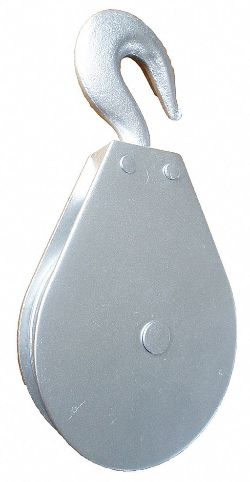 Pulley Block Swivel Hook 1/4 Rope dia