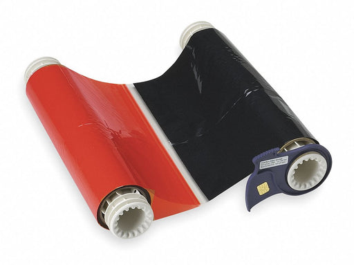 D9009 Ribbon Cartridge Black/Red 8-3/4 in W