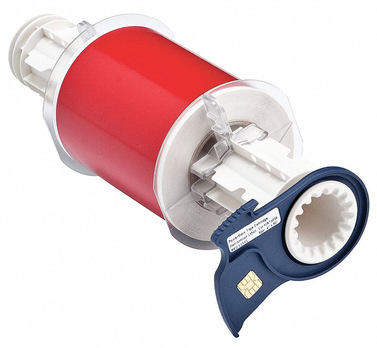 D9018 ContinuousLabelStock Red Gloss 4inW
