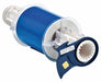 D9018 ContinuousLabelStock Blue Gloss 4inW