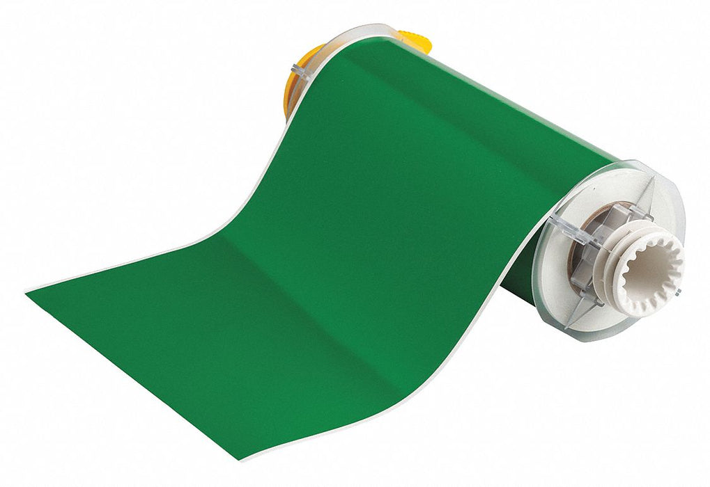 D9021 ContinuousLabelStock Green Gloss 8inW