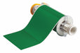 D9054 ContinuousLabelStock Green Gloss 6inW