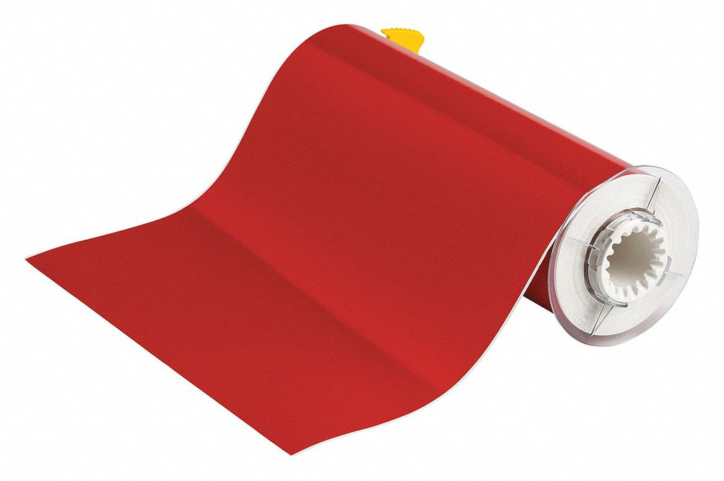 D9022 ContinuousLabelStock Red Gloss 10inW