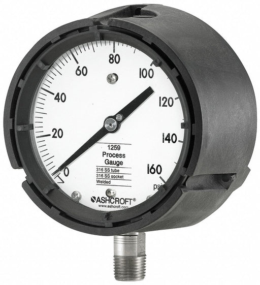 K4222 Pressure Gauge 0 to 160 psi 4-1/2In