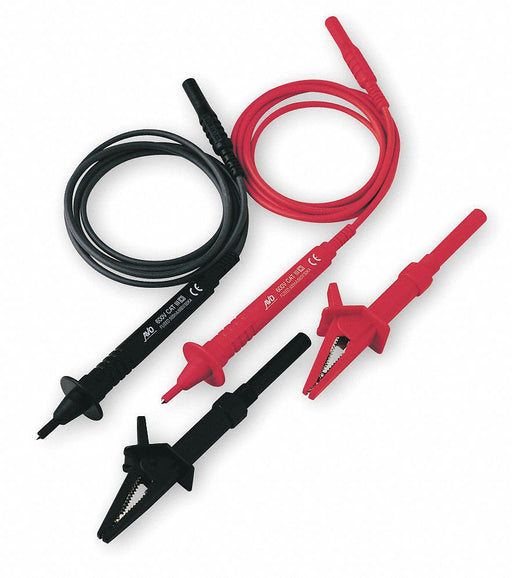 Fused Test Lead Set Black/Red