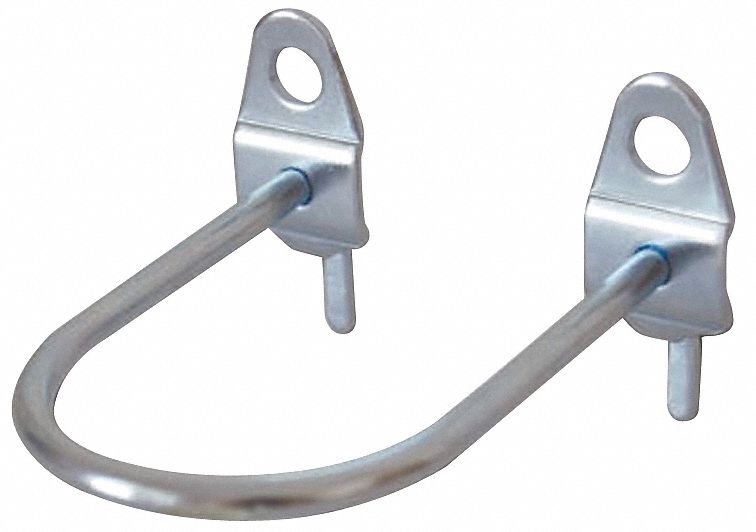 U-Shaped Pegboard Hook 2 7/8 in L PK5