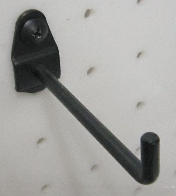 G0566 Single Rod Pegboard Hook 6 in L PK10