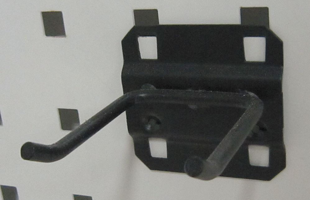 G0537 Double Rod Pegboard Hook 2 1/2 in L PK5