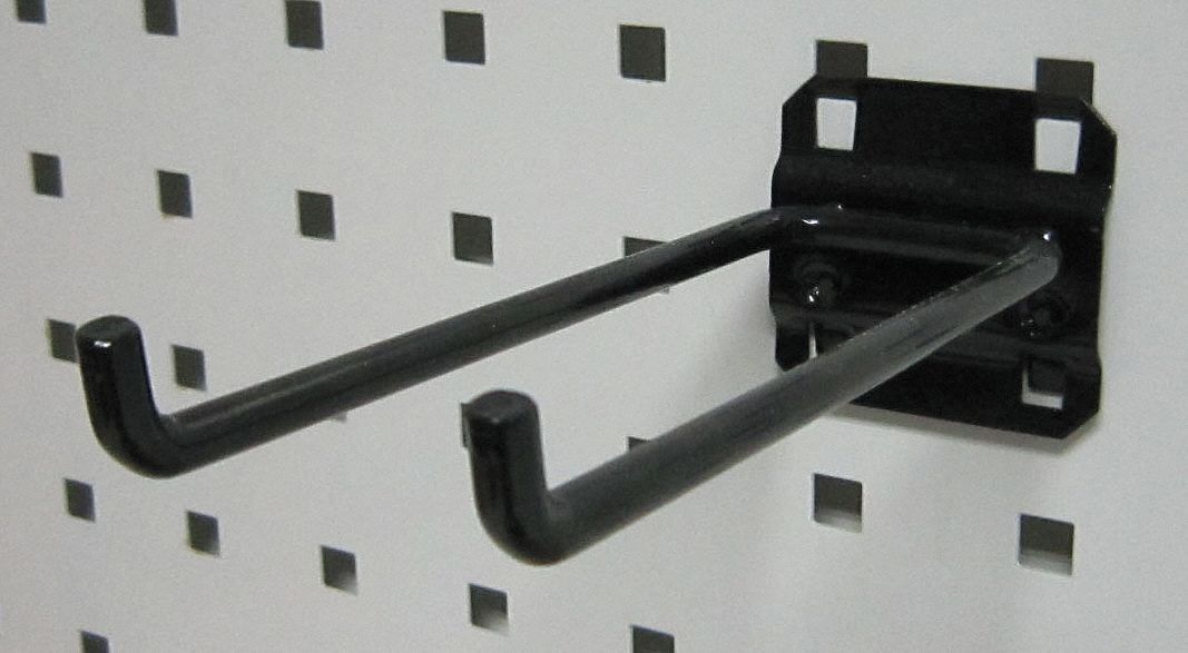G0541 Double Rod Pegboard Hook 6 1/4 in L PK5