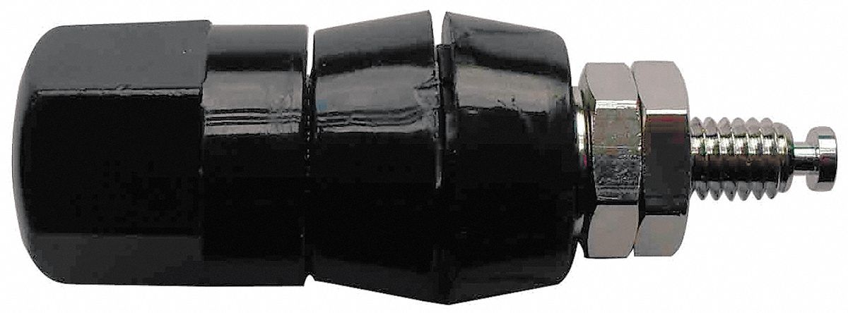 Binding Post Black 15 A Brass 2 in