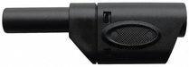 BananaPlug Black 1000V 20A Brass 21/8in
