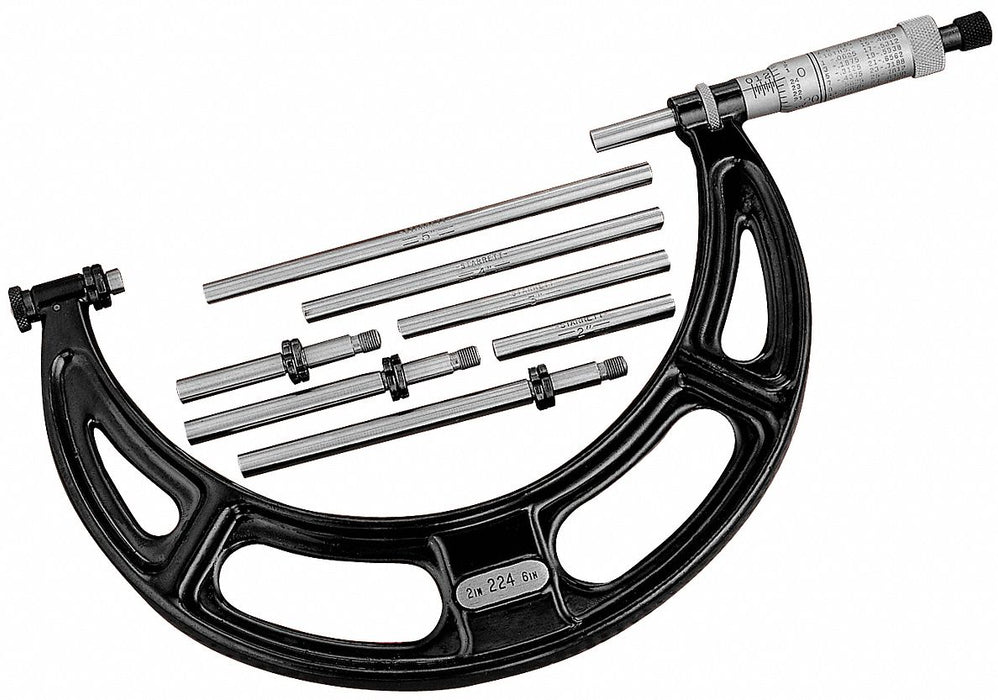 Interchangeable Anvil Micrometer 2-6 In