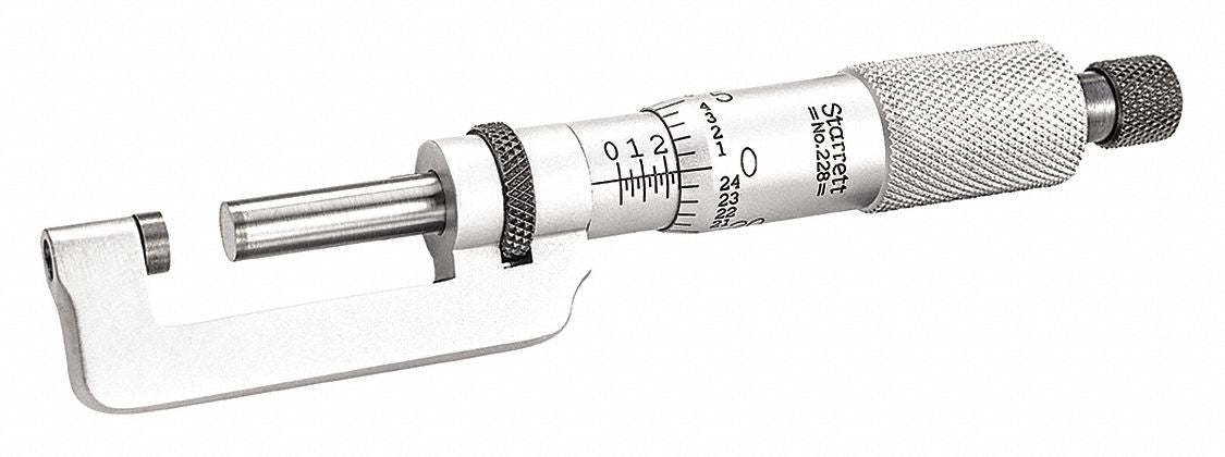 Hub Micrometer 0-1 In 0.001 In Res