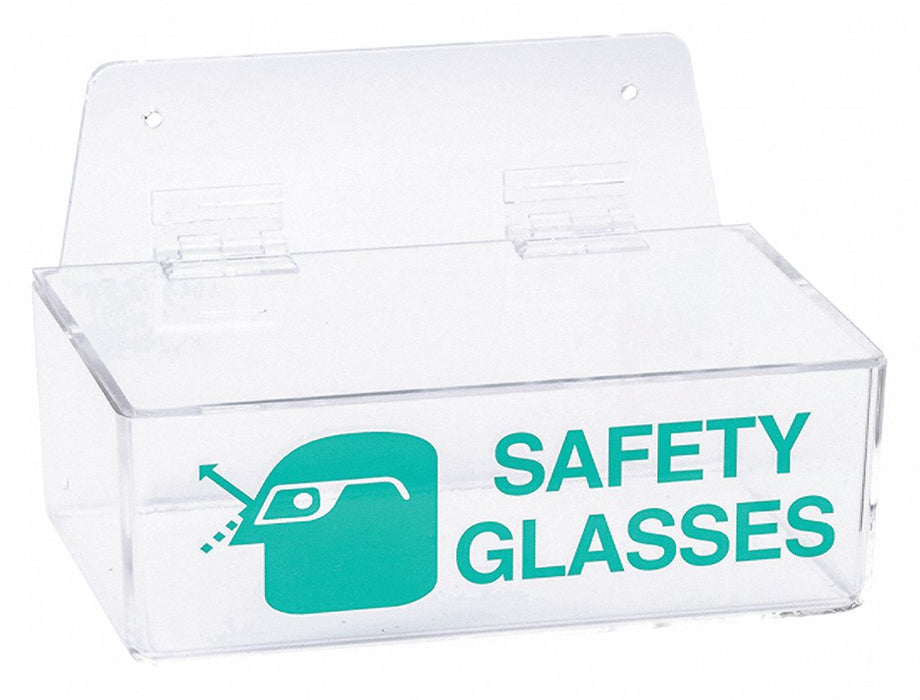 ProtectiveEyewearDispenser Clear Plastic