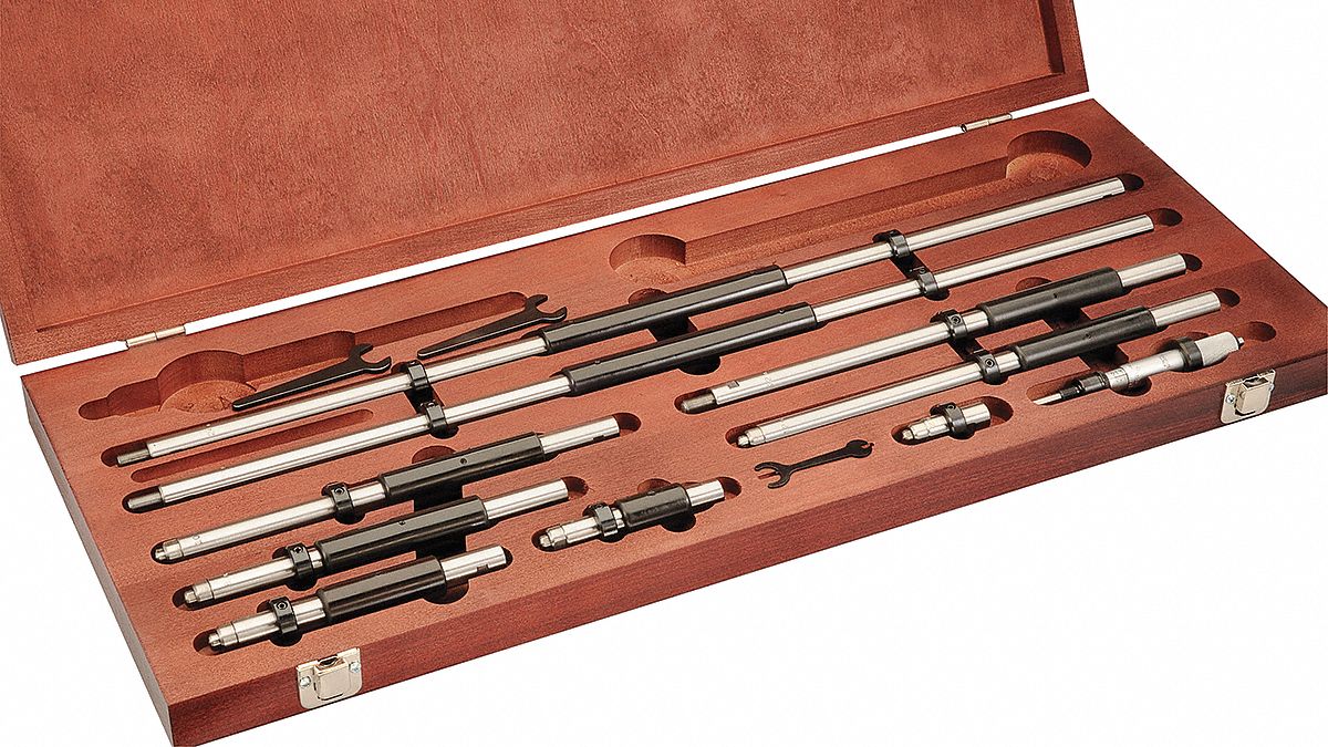 Inside Micrometer Set 6 to 78 In