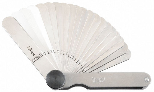 Feeler Gauge Set Dimension Type Metric