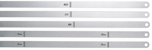 Thickness Gage 0.0005 In 1/2 x 12 In