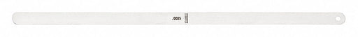 Thickness Gage 0.0025 In 1/2 x 12 In