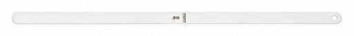 Thickness Gage 0.016 In 1/2 x 12 In