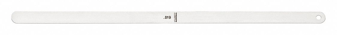 Thickness Gage 0.019 In 1/2 x 12 In