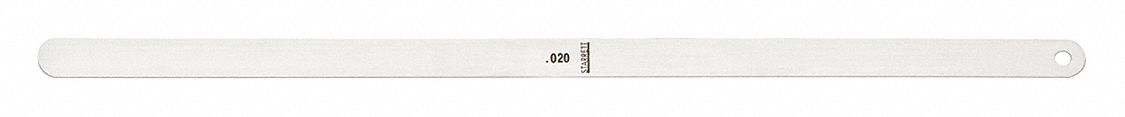 Thickness Gage 0.020 In 1/2 x 12 In