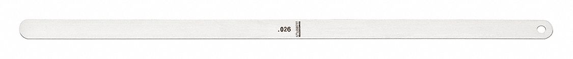 Thickness Gage 0.026 In 1/2 x 12 In
