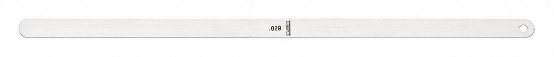 Thickness Gage 0.029 In 1/2 x 12 In