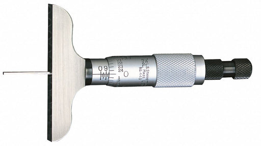 Depth Micrometer Non-Rotating 0-3 In