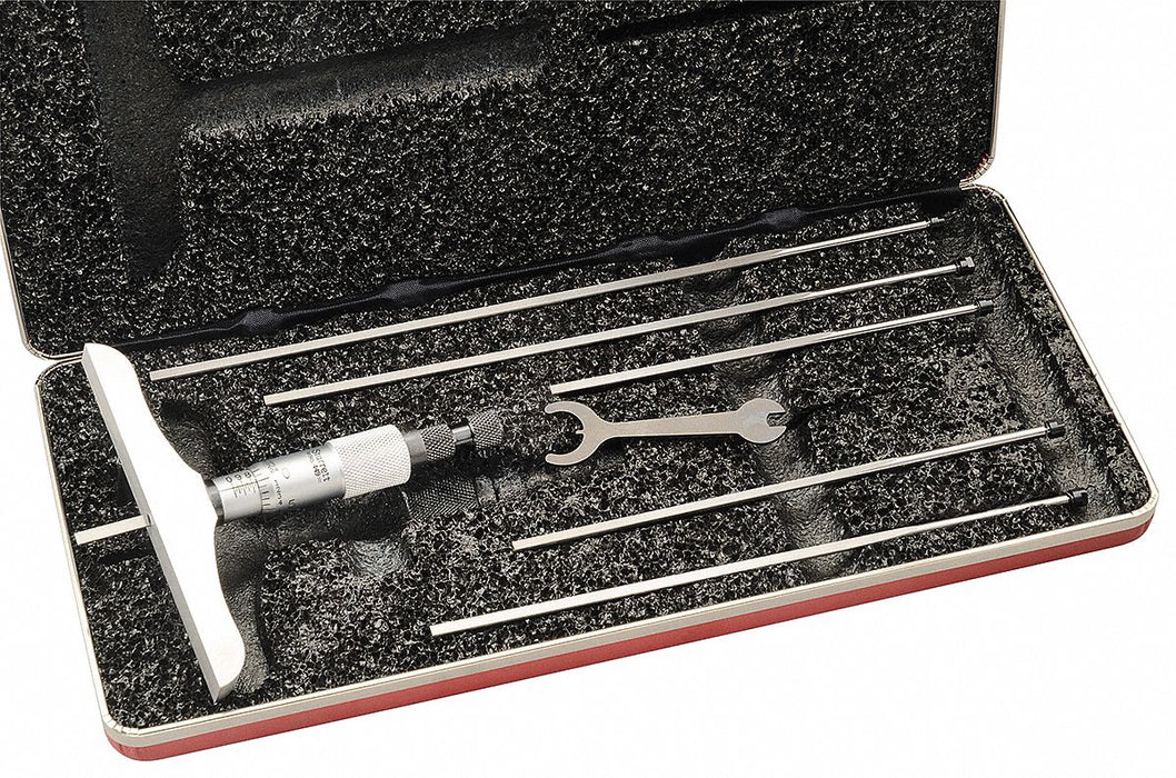 Depth Micrometer Non-Rotating 0-6 In