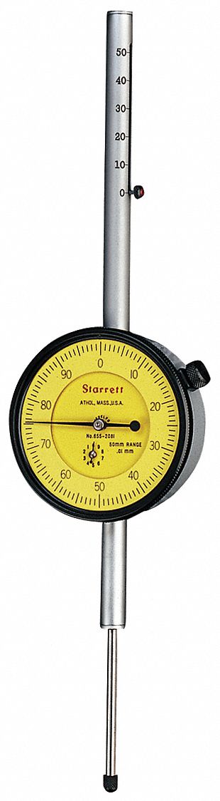 Dial Indicator 0 to 50mm 0-100