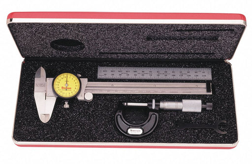 Precision Measuring Kit Dial Caliper
