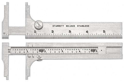 Pocket Slide Caliper 6 In