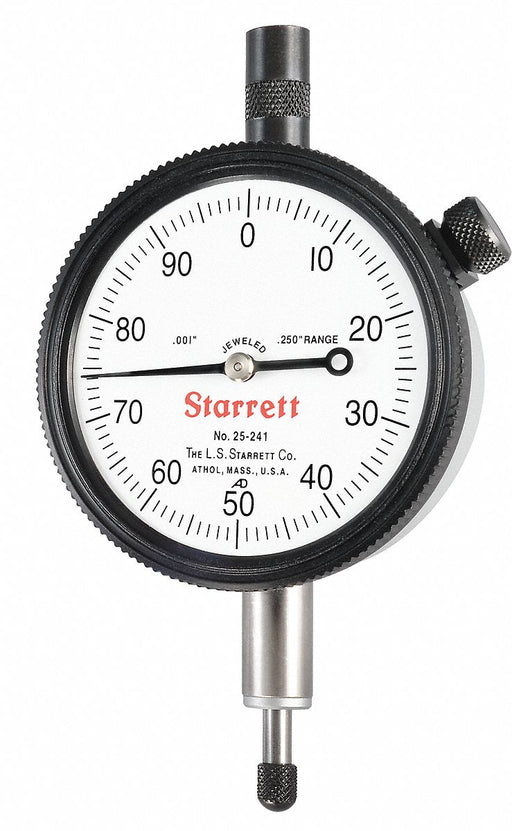 Dial Indicator 0 to 0.250 In 0-100