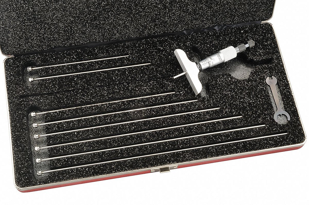 Depth Micrometer 0-9 In 0.001 In Res