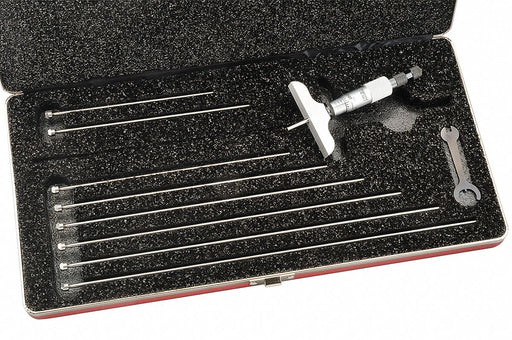 Depth Micrometer 0-9 In 0.001 In Res