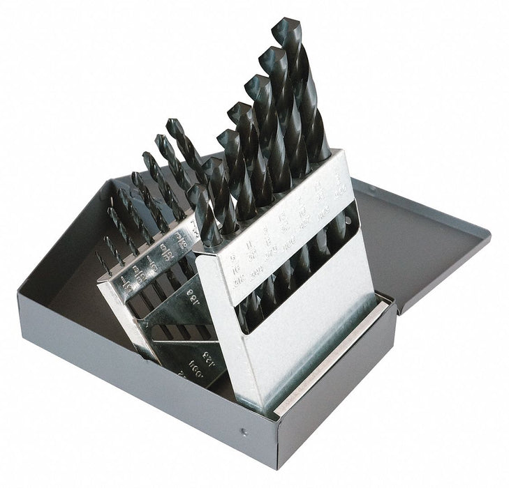 Jobber Drill Set 15 pc HSS