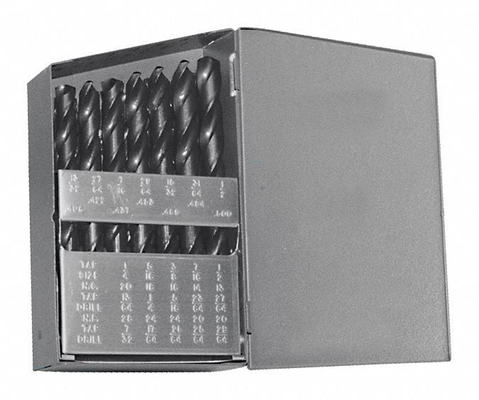 Jobber Drill Set 29 pc HSS
