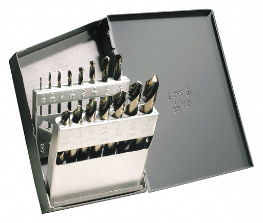 Mechanics Drill Set 15 pc HSS
