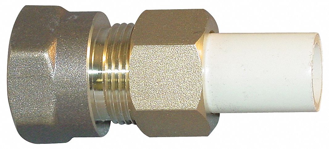 Union Brass 3/4 in Metal Side Pipe Size