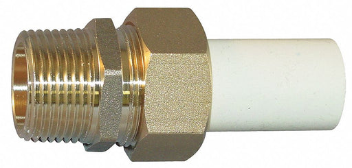 Union Brass 3/4 in Metal Side Pipe Size