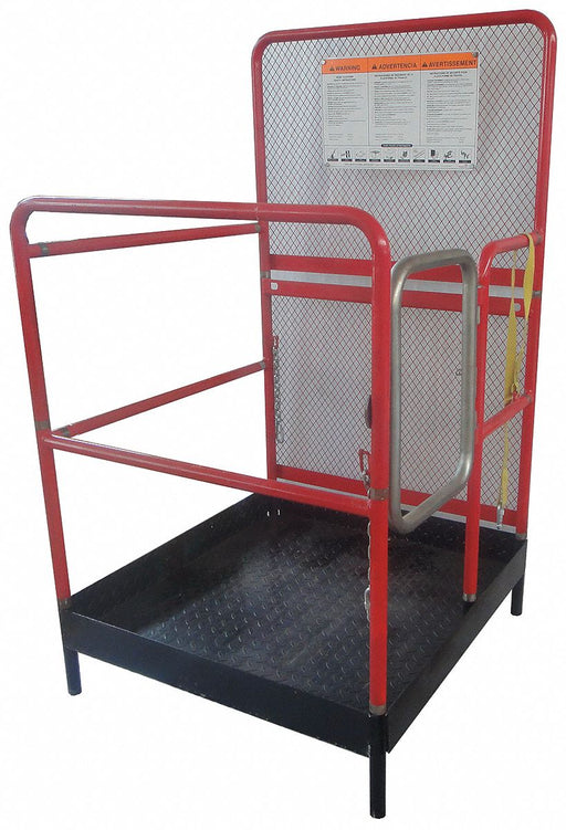 Forklift Work Platform 1 000 lb 66 H